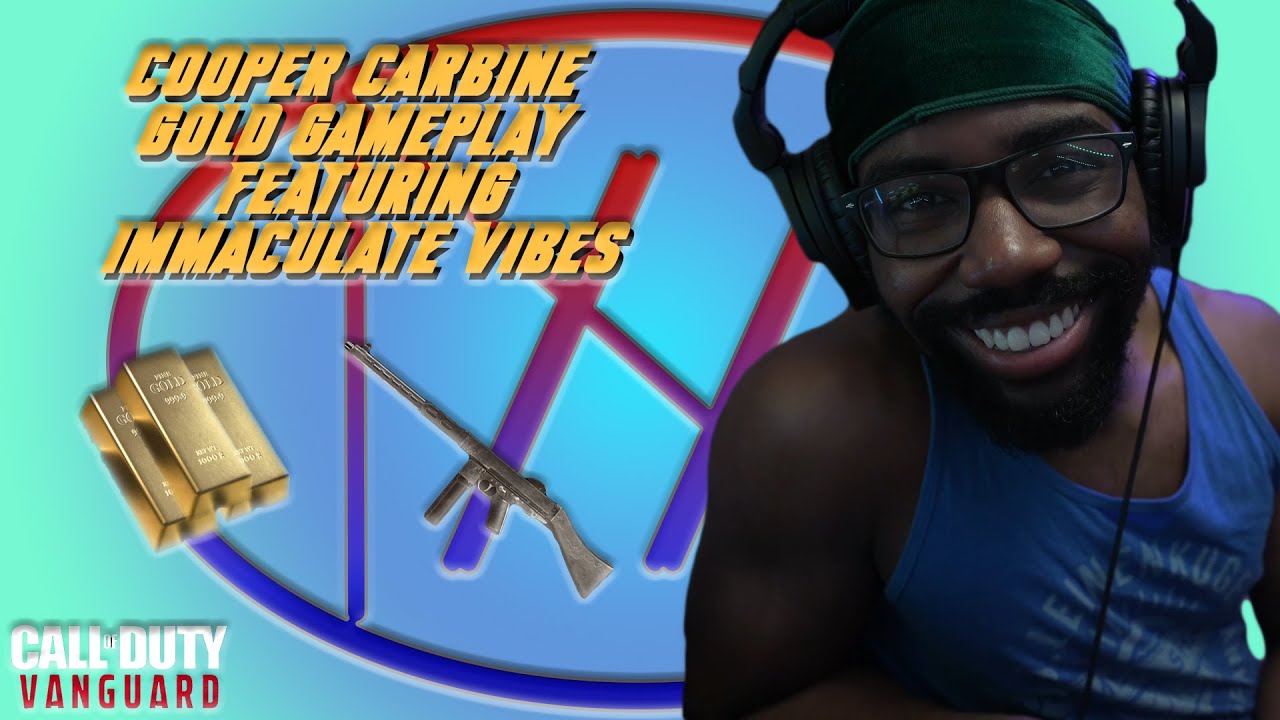 Call of Duty Vanguard Multiplayer - Cooper Carbine GOLD!!