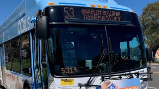 OCTA Route 53 North Anaheim Transportation Regional Intermodal  Center
