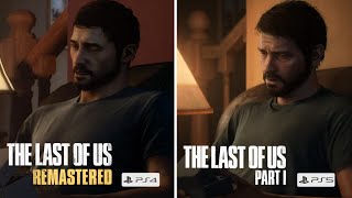 The Last of Us Part 1 Remake vs Remastered - PS5 vs PS4 Comparison