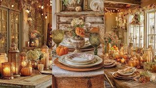 Rustic Romance for Fall | Cottagecore Decor with Thrift Finds