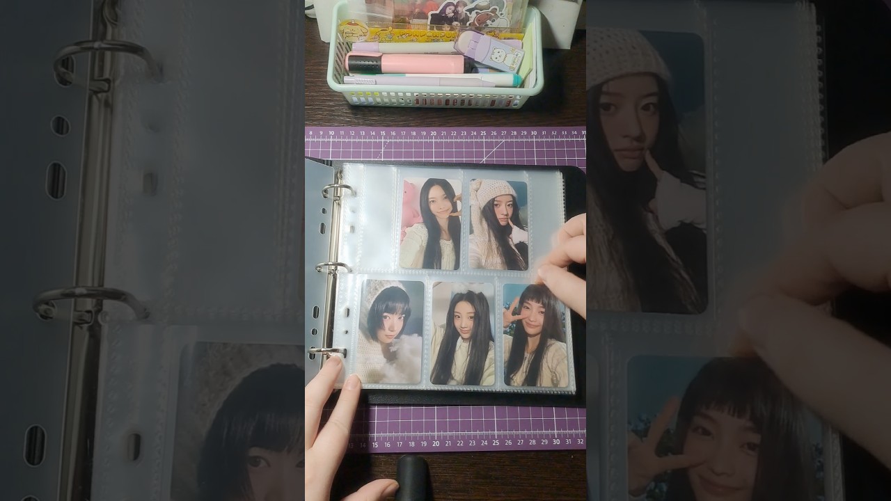 unboxing new binder & some illit photocards #unboxing #illit #아일릿 #kpopcollection #kpop #aesthetic