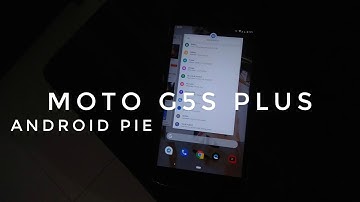 Android pie 9.0 on Moto g5s plus |stable
