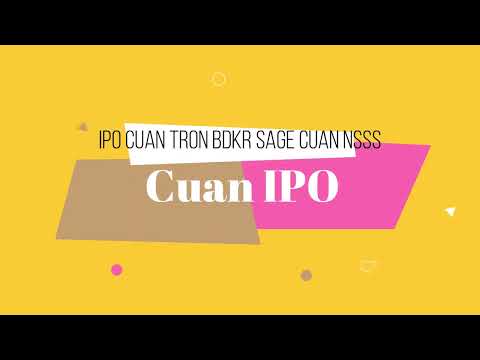 CUAN IPO TRON BDKR SAGE CUAN NSSS | ARA HARI PERTAMA | HAPPY CUAN SAHAM IPO | IPO 2023 | IPO HUNTER