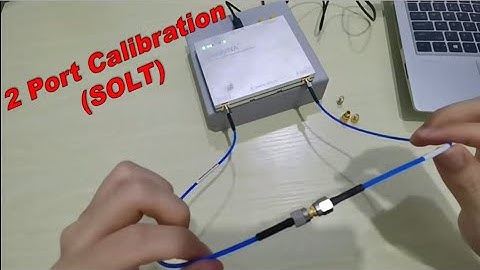 Librevna Software-Two Port Calibration (Open, Short, Load, Thru)