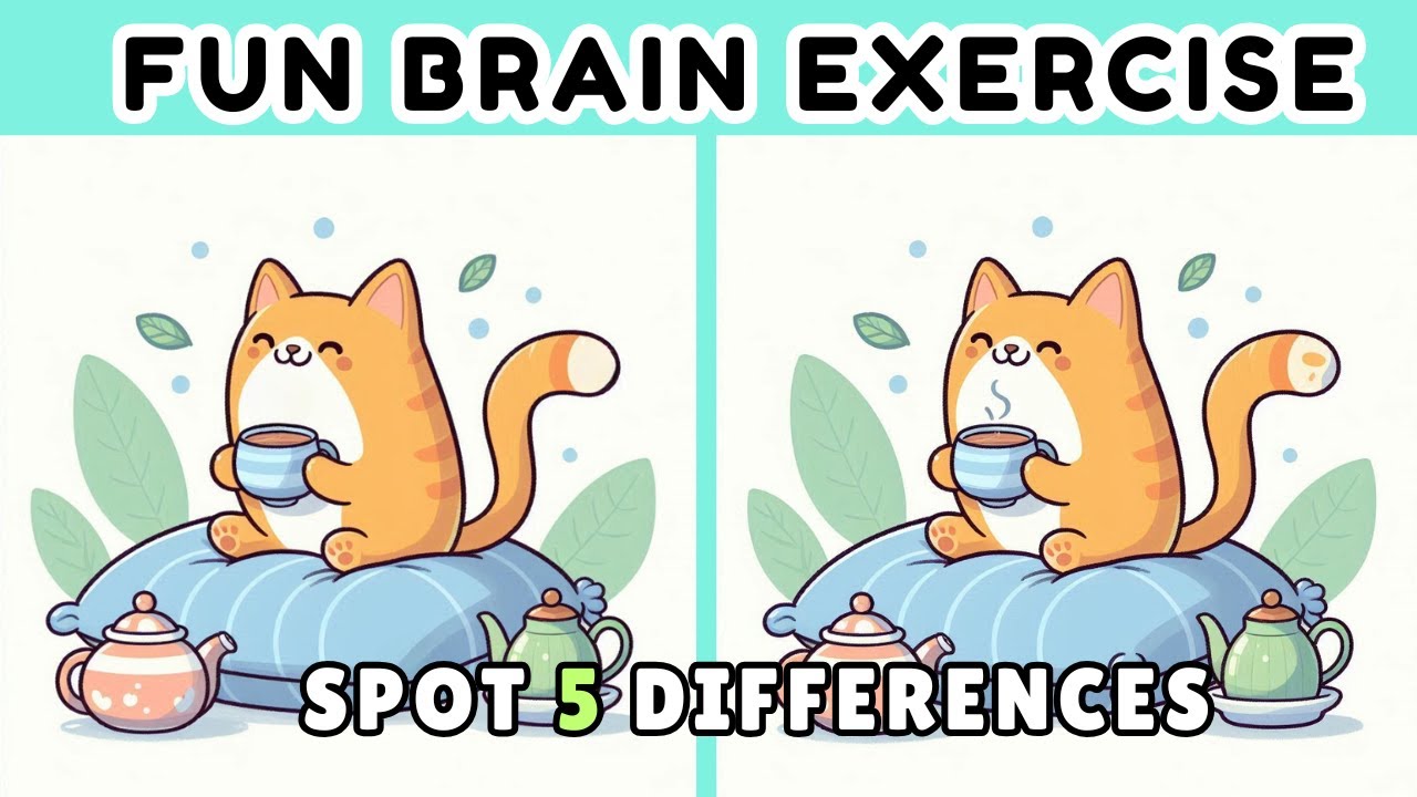 Ultimate Spot The Difference Challenge: Fun Brain Exercise! [ Brain Exercise #16 ]