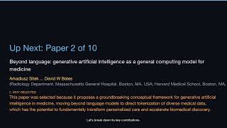 PubMed Jun 10 Critical Findings: Can GLP-1 muscle loss be stopped? + 10 medical trends & 9 studies