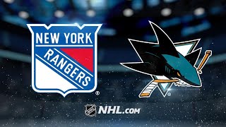 McDonagh scores twice as Rangers fend off Sharks, 6-5