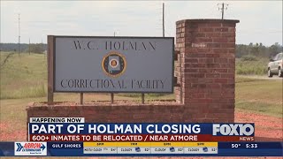 Part of Holman Prison will close