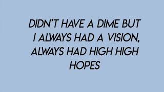 high hopes - panic! at the discos