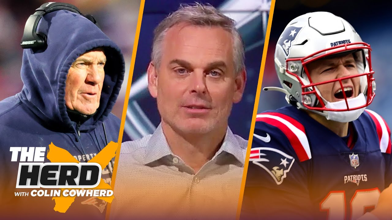 Bill Belichick still reigns supreme, Mac Jones looks a lot like young Brady — Colin | NFL | THE HERD