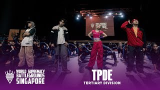 TPDE (2nd Place) | Tertiary Division | WSB Singapore 2024