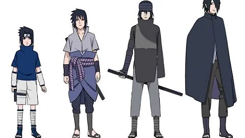 Sasuke Character Evolution (2017)