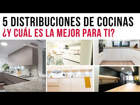 Video: Tipos de cocinas modernas. ¿Cuál es la distribución ideal de la cocina?