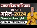 08  14     ll weekly horoscope 08 april to 14 april 2024 ll astro aaj