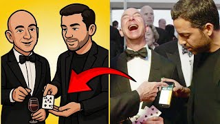 David Blaine Jeff Bezos Card Trick Magic Secret Revealed!