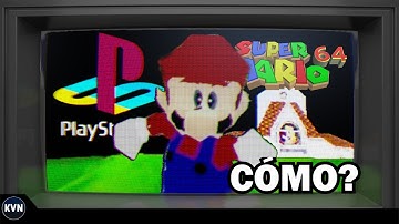 Mario 64 en… ¡¿PS1?! Está tan ROTO que parece CREPPYPASTA – KVN