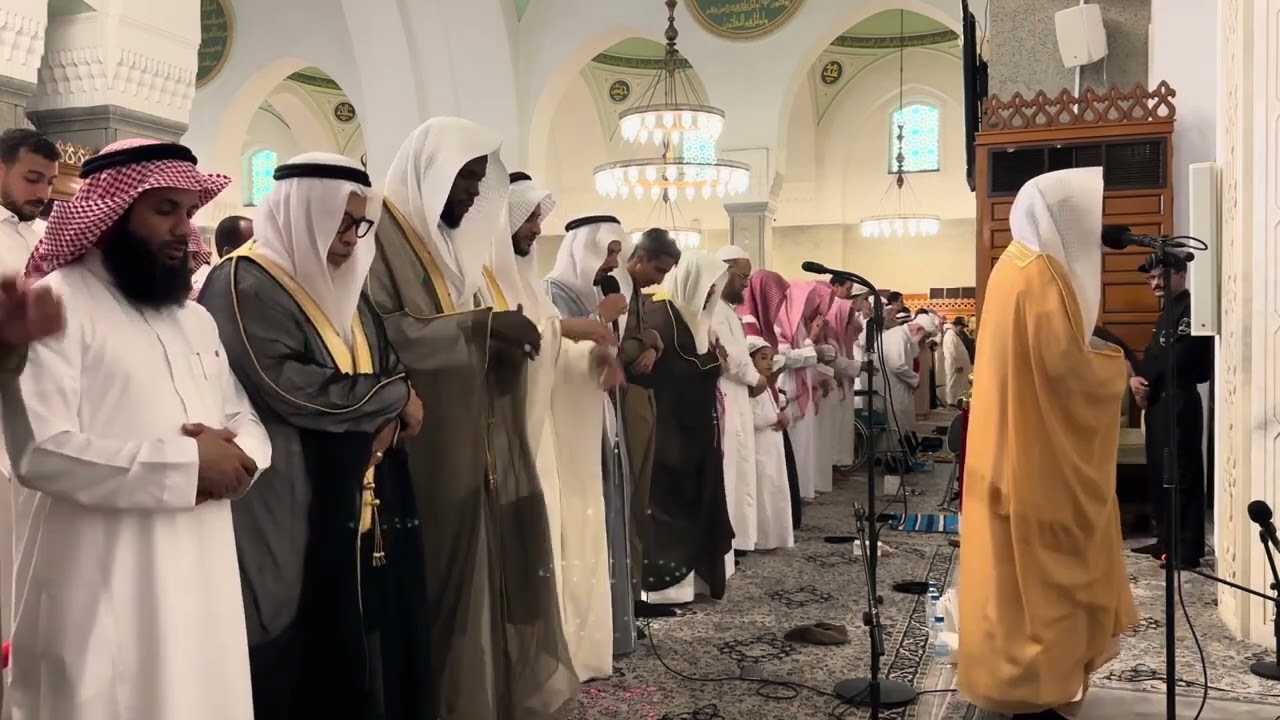 صلاة العيد# 10- 12- 1444هـ# من رحاب مسجد قباء #الشيخ . د ياسر بن مبروك المرعشي