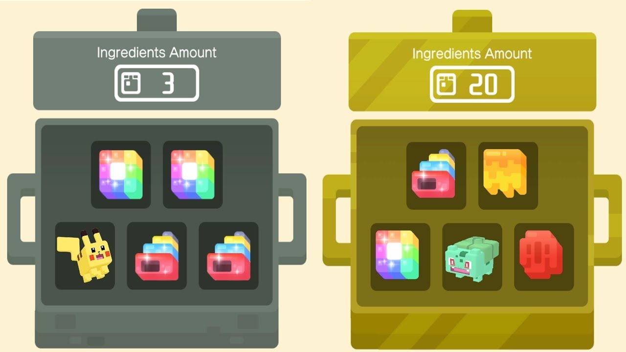 Ditto Recipe  Pokémon Quest 