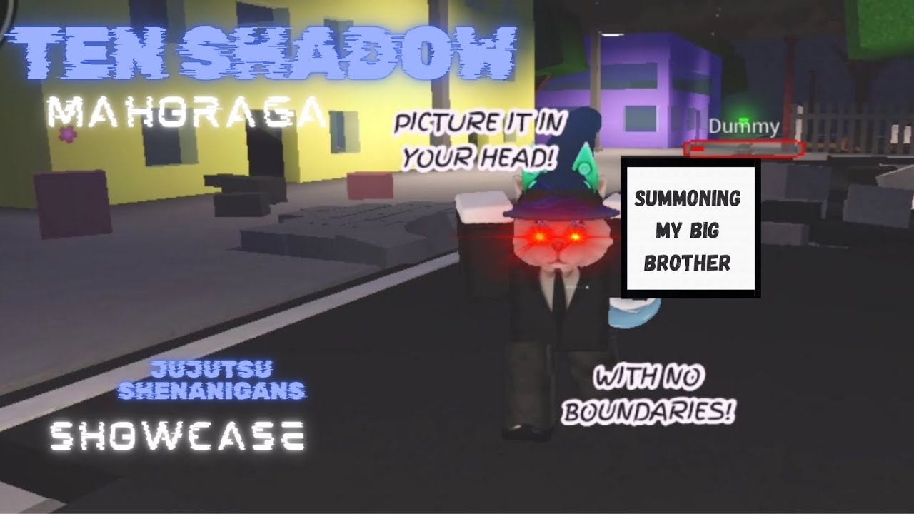Ten shadows Showcase [Jujutsu shenanigans Roblox] - YouTube
