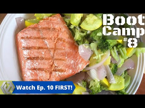 Ulcerative Colitis Boot Camp Ep. 8 | Grilled Salmon & Chocolate Smoothie