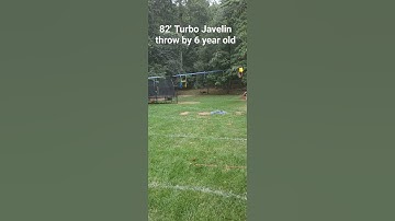 300 gram Turbo Javelin throw of 82