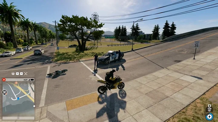 Watch dogs 2 Police AI on point!