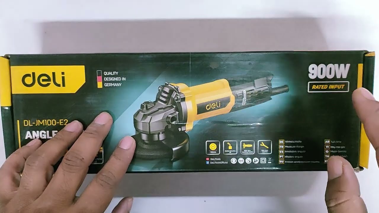 Deli 900w Angle Grinder 