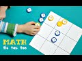 Math Tic Tac Toe Game