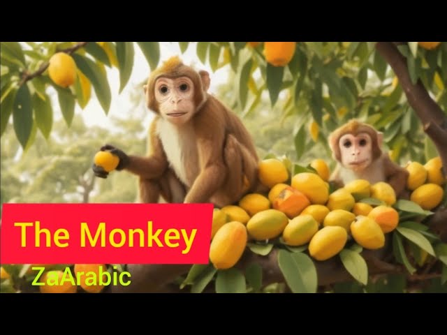 Items Similar To Monkeys On A Mango Tree Digital Clip
