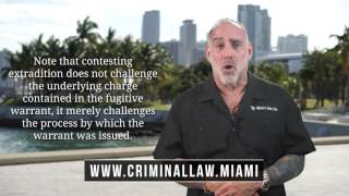 (122) Can I Fight Extradition? - Michael A. Haber, Esq. Miami Criminal Defense DUI BUI Lawyer