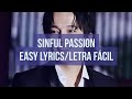 Sinful Passion - Dimash Kudaibergen (Transliteración/Letra Facil/Easy Lyrics)
