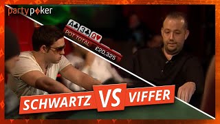 #94 - Viffer v Luke 'Full Flush' Schwartz | Top 100 Greatest Poker Moments | partypoker