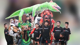 TAKBIRAN SANDI CONVOY PROCEEDING BARONGAN DEVIL BARONGSAI MACANAN TELOLET BASURI MINI TRUCK