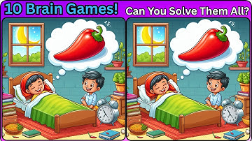 এক ভিডিওতে ১০টি মস্তিষ্কের খেলা! 🧠✨ অদ্ভুত ইমোজি, পার্থক্য, ছায়া এবং আরও অনেক কিছু খুঁজুন