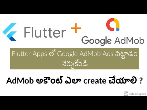 How to create New Google AdMob Account in Telugu | #1