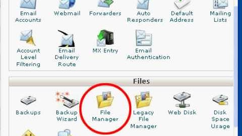 How to locate htaccess in cpanel