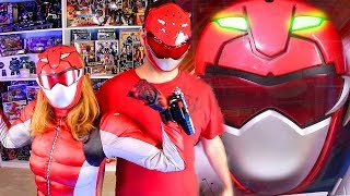 Beast Morphers Red Ranger Training Set & Power Rangers Halloween Costume Review screenshot 4