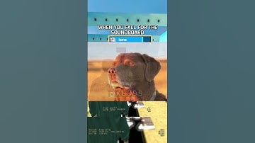 When you fall for the Soundboard on Red Light Green Light!