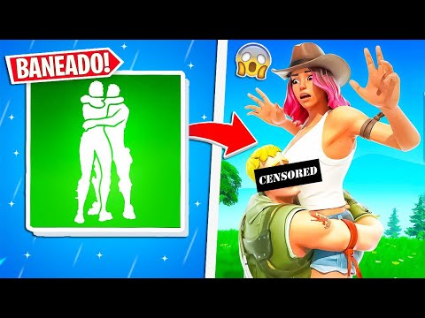 10 Gestos Que FUERON ELIMINADOS En Fortnite (Mas Polemicos) Que NO SABIAS!