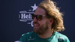 Sebastian Vettel | Pre-Race Interview | 2022 Dutch Grand Prix