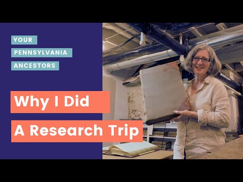 Why I Did a Genealogy Research Trip