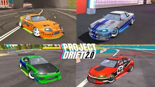 Fast and Furious 😎 4 cars game play 💯 Bycodec Pro ject Drift 2.0