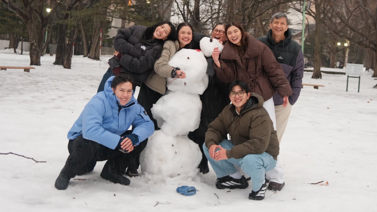 hokkaido christmas with the dy fam🎄