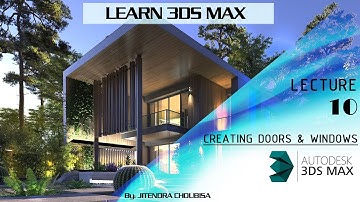 Learn 3ds Max E10 | Creating Doors & Windows