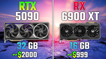 RTX 5090 vs RX 6900 XT | Test in 7 Games