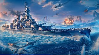 Epic Ship Wars and Bomb Battles in the World of Warship Match😱⚔️☠️#worldofwarships