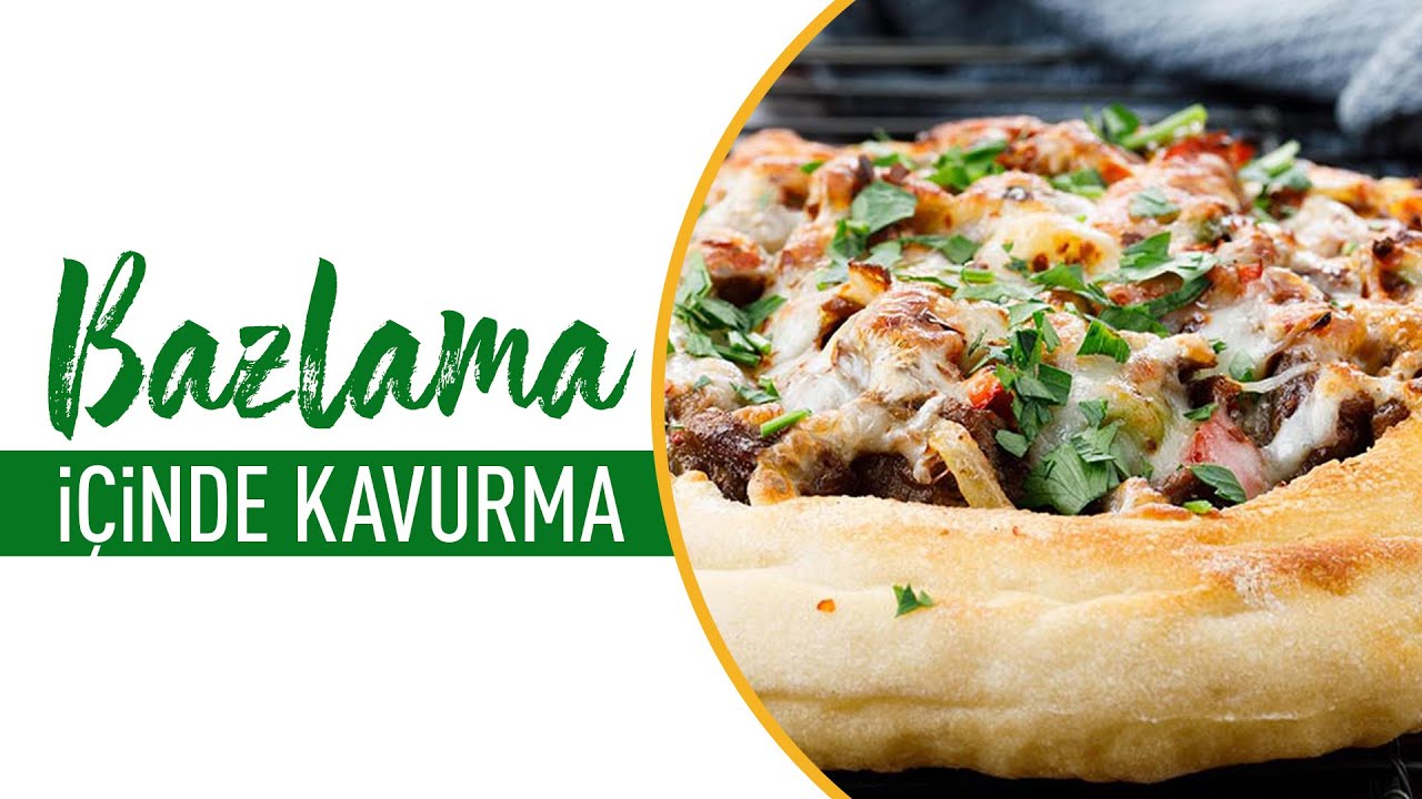 Evde Kavurmalı Pizza Tarifi Evde Kavurmalı Pizza Tarifi
