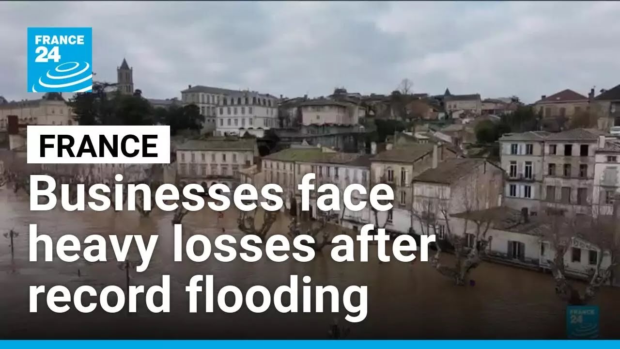 French businesses face heavy losses after record flooding • FRANCE 24 English
