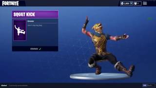 new squat kick dance but with hardbass music fortnite battle royale - fortnite kick dance