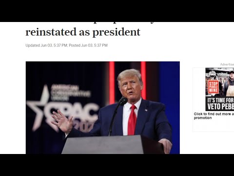 Trump Will Be Reinstated? #FreedomFriday 319-527-6212 - Trump Will Be Reinstated? #FreedomFriday 319-527-6212